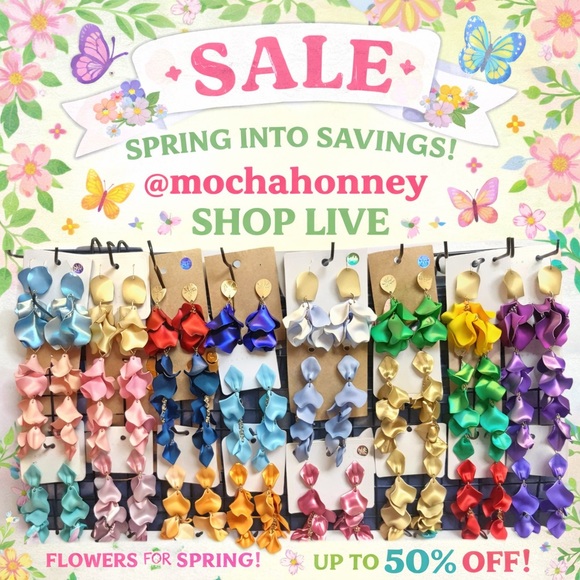 Jewelry - Spring GLAM• 3/$33 Mix N’ Match Earrings